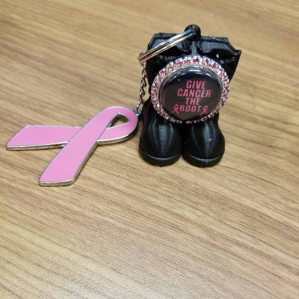 Give cancer the boot.